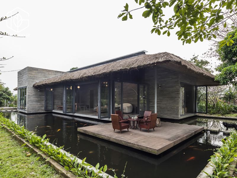 thiết kế nhà vườn 300m2