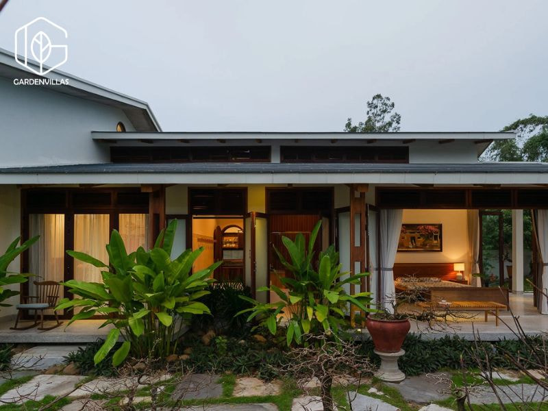 thiết kế nhà vườn 300m2