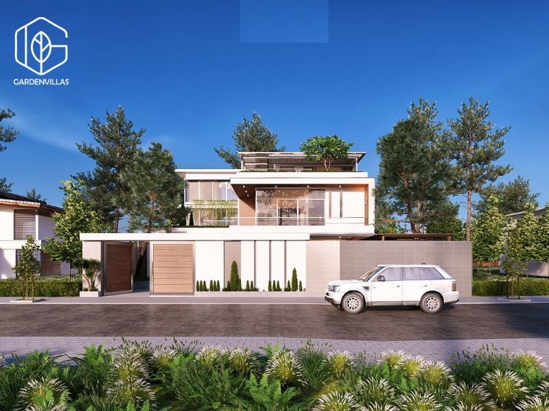 thiết kế nhà vườn 300m2