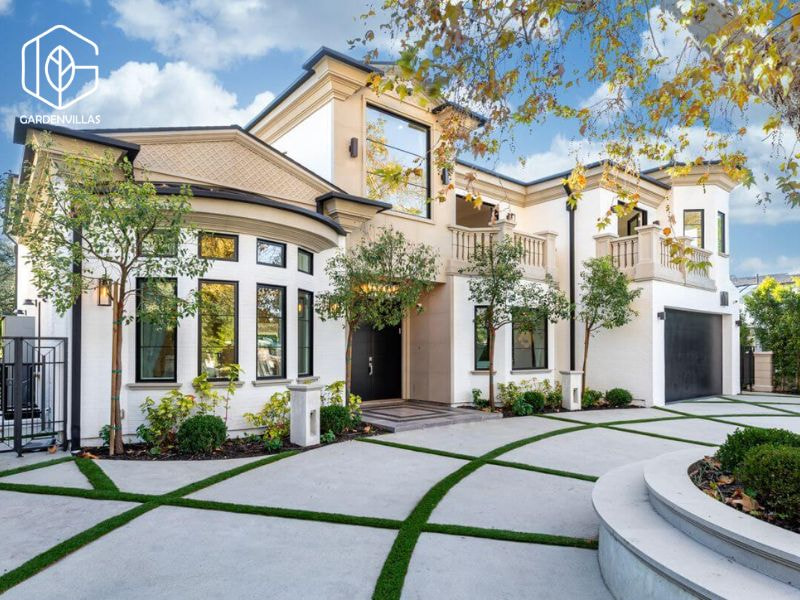 thiết kế nhà vườn 300m2