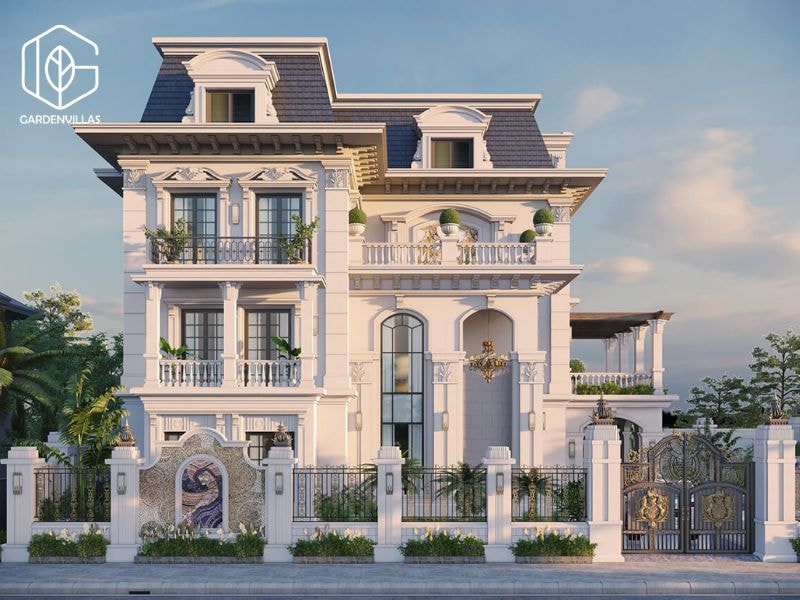 thiết kế nhà vườn 300m2