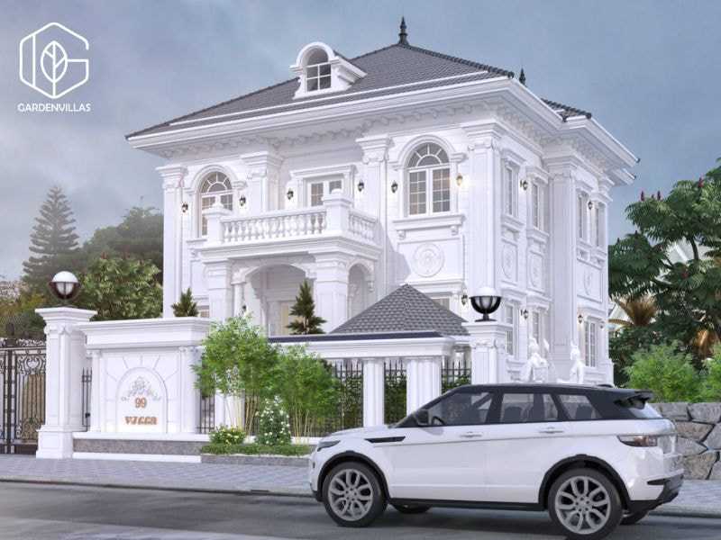 thiết kế nhà vườn 300m2