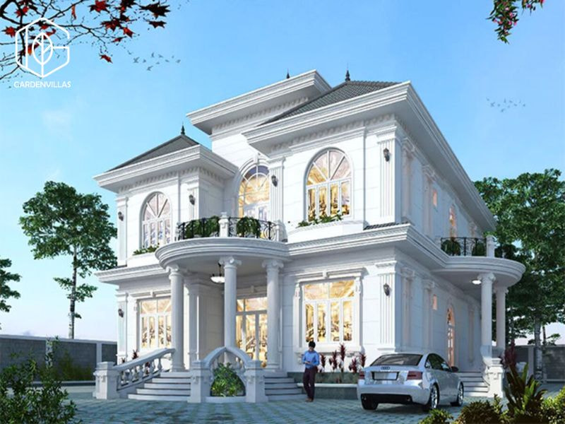 thiết kế nhà vườn 300m2