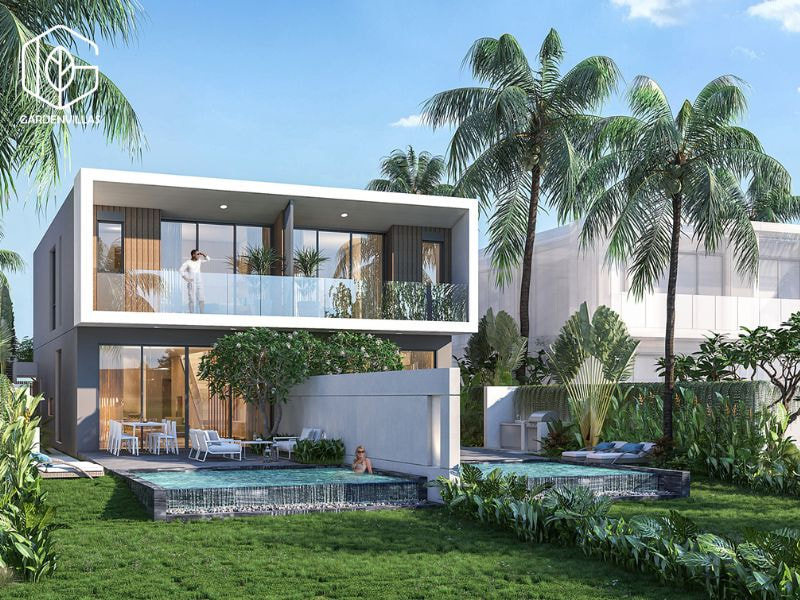 thiết kế nhà vườn 300m2