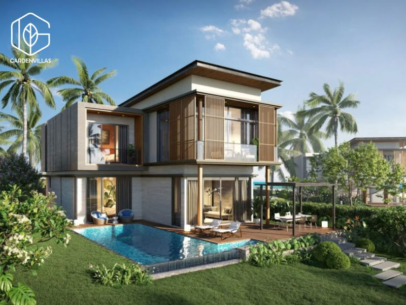 thiết kế nhà vườn 300m2
