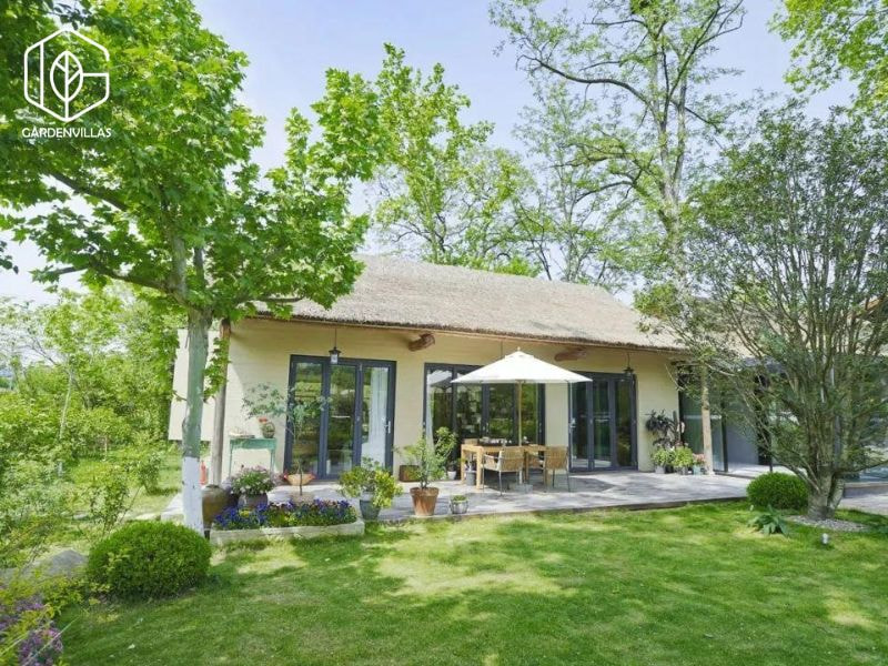 thiết kế nhà vườn 300m2