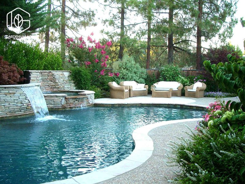 thiết kế nhà vườn 400m2