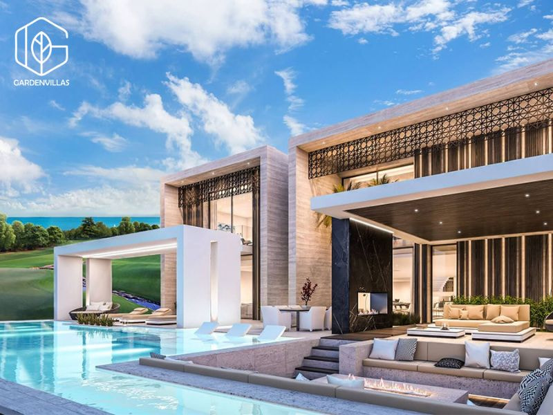 thiết kế nhà vườn 400m2