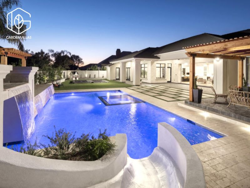 thiết kế nhà vườn 400m2