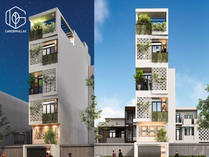 thiet ke nha vuon 80m2