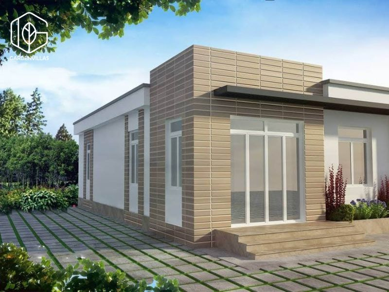 thiet ke nha vuon 80m2