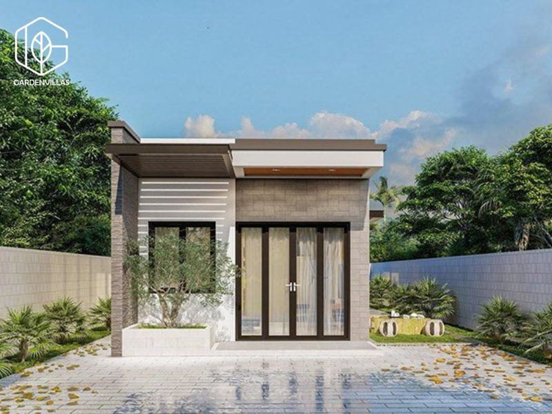 thiet ke nha vuon 80m2