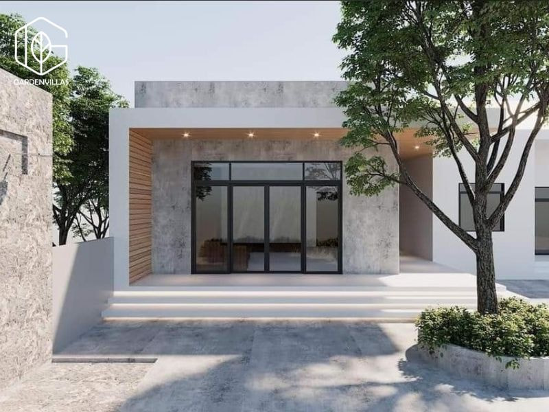 thiet ke nha vuon 80m2