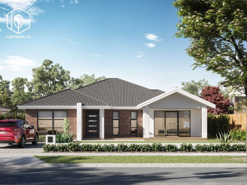 thiết kế nhà vườn 8x20