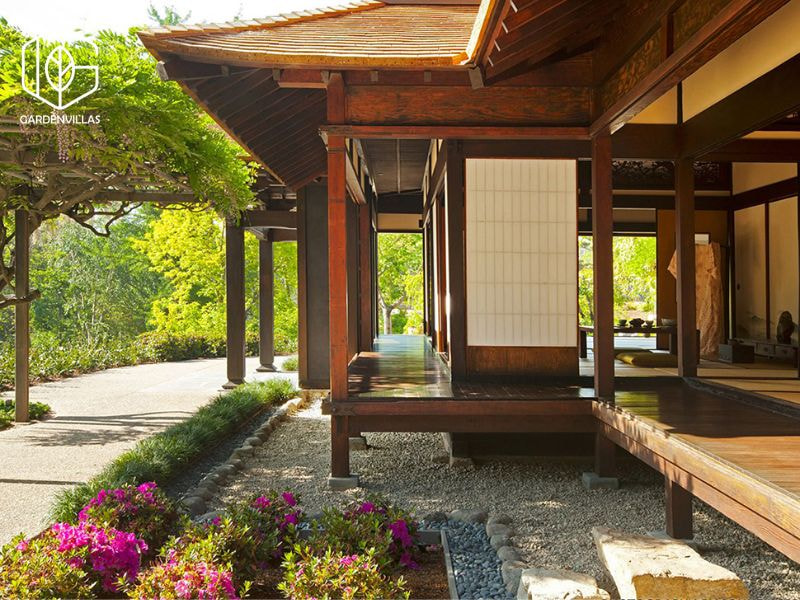 thiết kế nhà vườn 8x20