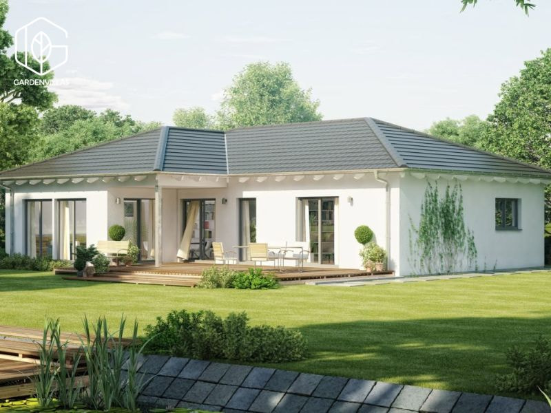 thiết kế nhà vườn đẹp giá rẻ