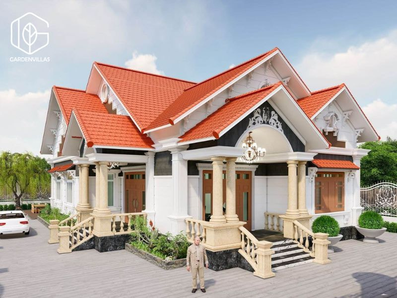 thiết kế nhà vườn đẹp giá rẻ