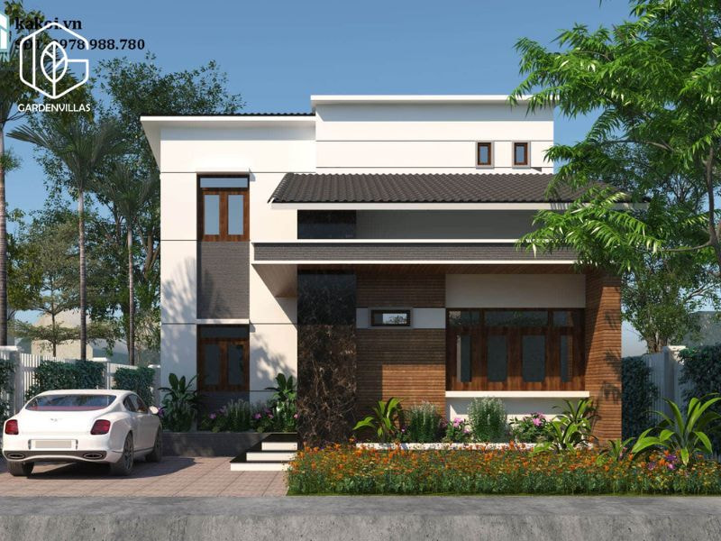 thiết kế nhà vườn đẹp giá rẻ