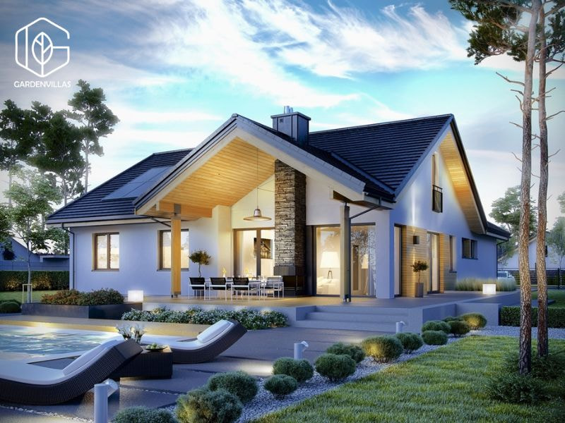  thiết kế nhà vườn đơn giản