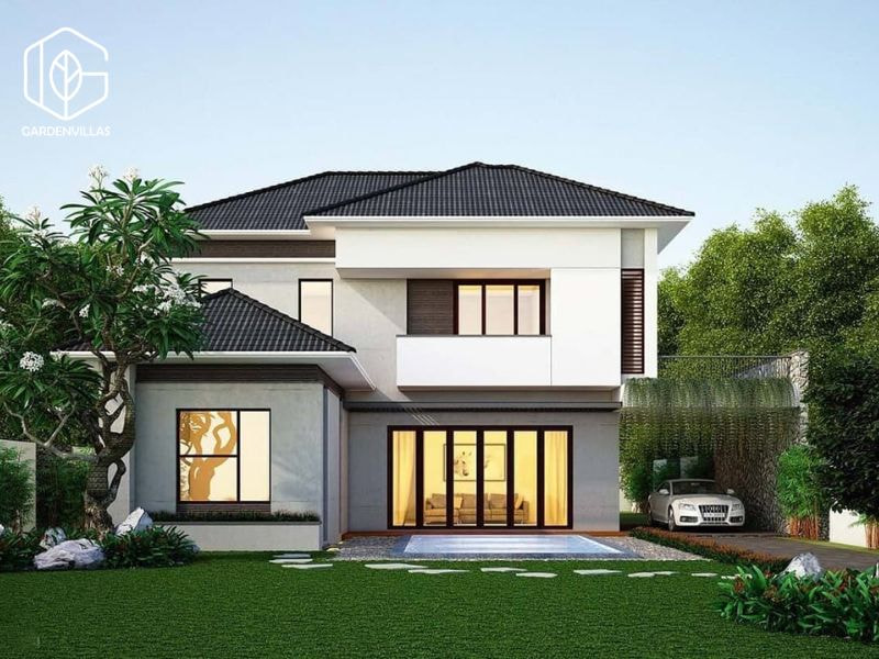  thiết kế nhà vườn đơn giản