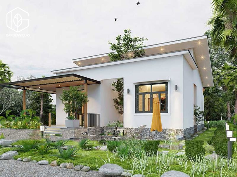  thiết kế nhà vườn đơn giản