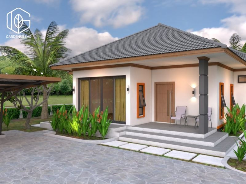  thiết kế nhà vườn đơn giản