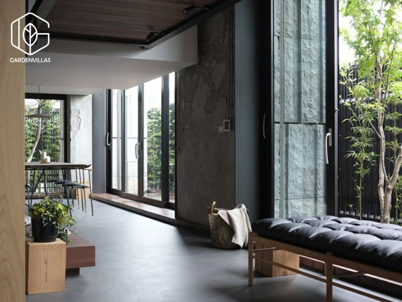 thiết kế nhà vườn 3 phòng ngủ